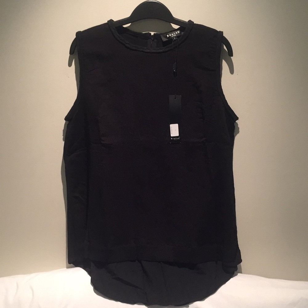 Beulah black top NWT